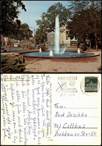Ansichtskarte offenbach - offenbach, (main)