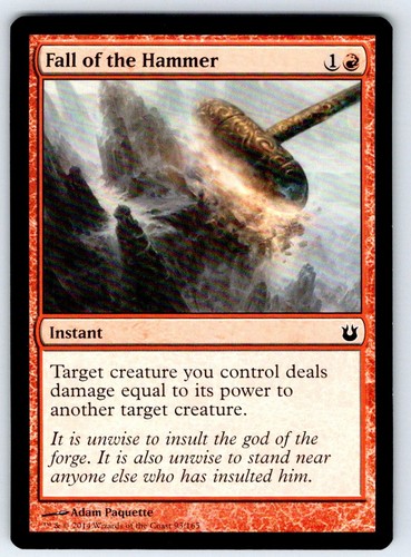 Fall the hammer bng 93 - fall, of