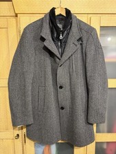 Cinque Mantel Schwarz /Weiss