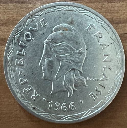 Frankreich 100 francs 1966 - 100, –