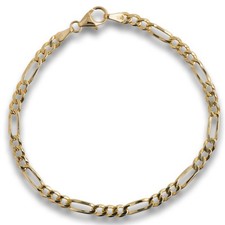 Armband figaromuster 585 gold - armband,