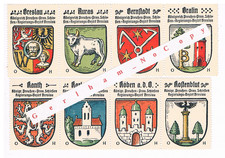 Reklamemarken Bezirk BRESLAU