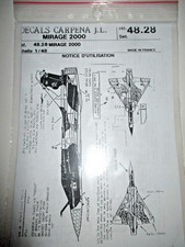 Carpena Decals 1/48 Mirage 2000