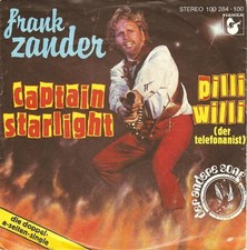Frank Zander + 7" Single + Captain Starlight (1978)