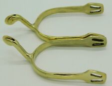 Sporen Rädchensporen Gold Silber ergonomisch Rädchen Dorn massiv Schwanenhals TY