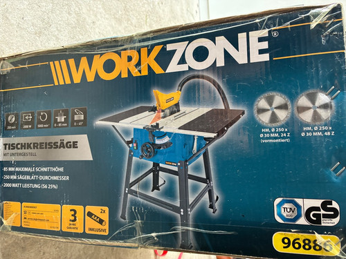Tischkreissäge workzone - tischkreissäge,