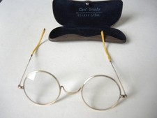 antike Brille  -  Brille mit