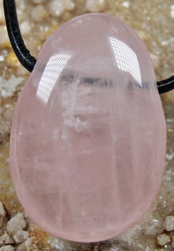 Rosenquarz anhänger mit - anhänger,