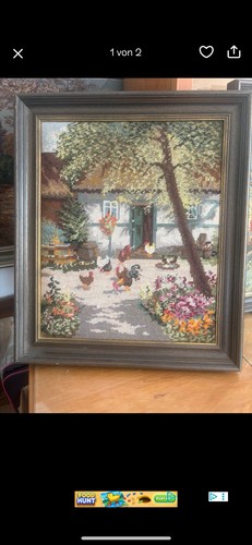Gobelin bild mit rahmen - gobelin,