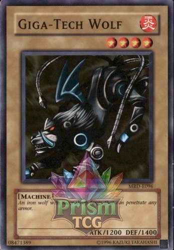 Giga tech wolf mrd - wolf, yugioh