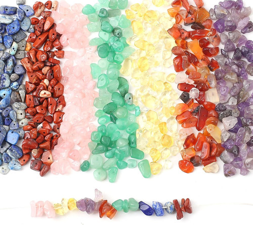 430pcs chakra edelstein - ca.430pcs,