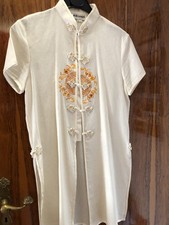 Schöne Longbluse aus Leinen