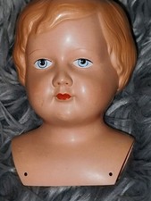 alter Puppenkopf Brustblatt