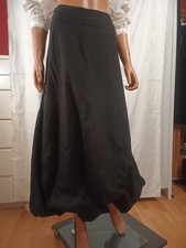 langer Ballonrock schwarz Gr