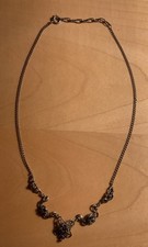 Antike Granat-Halskette –