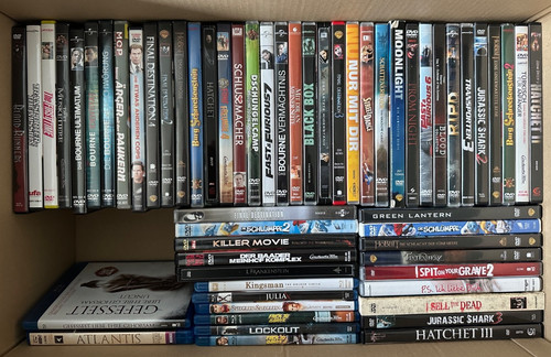 Dvd blu ray konvolut - &,