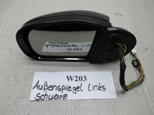 Außenspiegel links schwarz