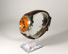 ESPRIT SHUTTER SYSTEM Wold Time Orange Quarz Herren Armbnduhr