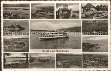 Dampfer Binnenschifffahrt M.S. Deutschland Bodensee Langenargen K