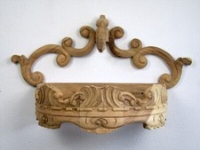 Betthimmel Massivholz Naturbelassen  Moskitonetzhalter Baldachin