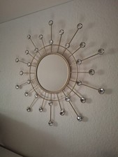 wandspiegel gold rund neu