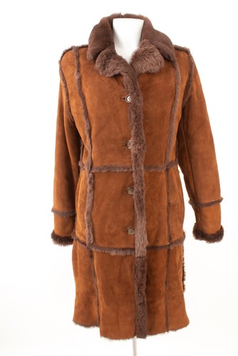 Shearling lammfellmantel - shearling,