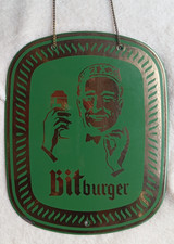 BITBURGER - Emailschild - ca. 22,5 x 28 cm - Bier Bitburger Brauerei - 985g