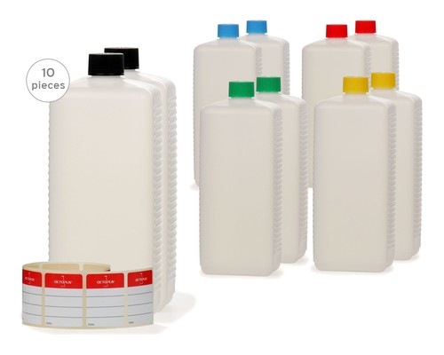 1000 ml plastikflaschen - 10,