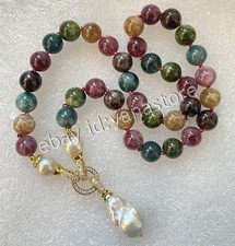 Mehrfarbig Turmalin Rund