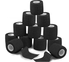 Selbstklebender Verband 12 Rollen 5cm x 4.5m Pflaster Rolle Verbandsmaterial