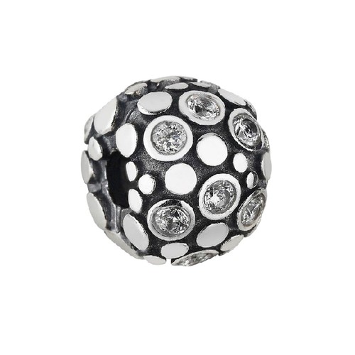 Pandora charm clip zirkonia - charm,