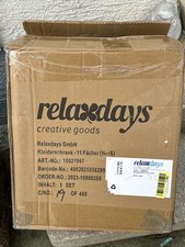 Relaxdays Regalsystem Kleiderschrank Steckregal Fächern Modularer Wäscheschrank