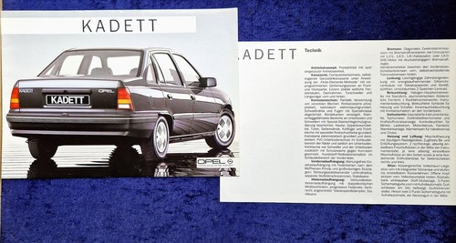 Opel kadett stufenheck - opel,