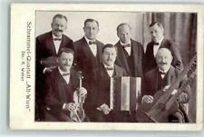 10667126 - Schrammel Quartett Alt Wien Kontragitarre  Musikgruppe