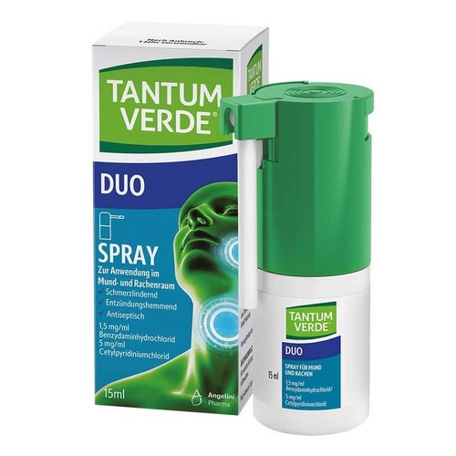 Tantum verde duo 5mg ml - 1,5mg, /