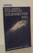 Kalender für Sternfreunde 1982 Paul Ahnert:
