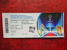 TICKET: 08.08.2017 MANCHESTER