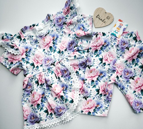 Klawo mädchen set blumen - klawo,