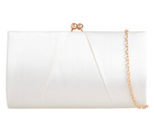 Damen Satin Clutch Tasche