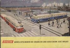 EHEIM Katalog 1960 Trolley-Bus