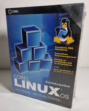Corel Linux OS Betriebssystem Vollversion 3,5'' Diskette CD ROM BIG BOX Seald