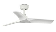 Mini Deckenventilator mit Fernbedienung Hey Weiss 90cm DC Lüfter Leise Flach