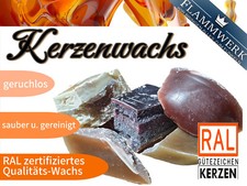 Kerzenwachs Kerzenwachsreste Bruchstück Wachsreste Kerzenbruch Paraffin Mix