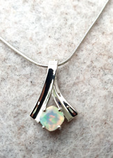 WELO-Opal-Silberanhänger mit fantastischem Farbspiel