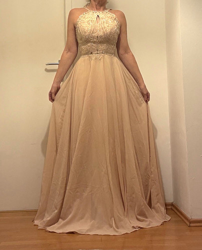 Bodenlanges brautjungfernkleid - bodenlanges,