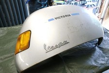 Vespa Cosa 125 150 200 Seitenhaube rechts Silber Haube + Blinker Cofano Laterale
