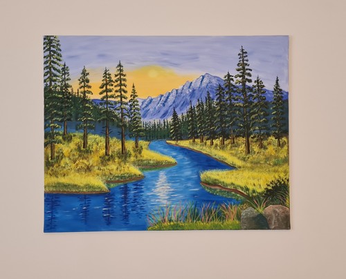 Selbstgemaltes acrylbild - selbstgemaltes,