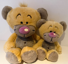 2 Pimboli Bären Diddl Depesche Teddybären Bär Teddy ca. 40 und 25 cm Stofftier