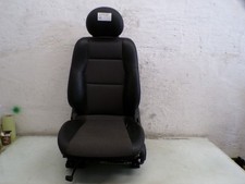 Sitz Mercedes C-Klasse W203 Vorne Links Fahrer Mopf Teilleder Schwarz "511A25"