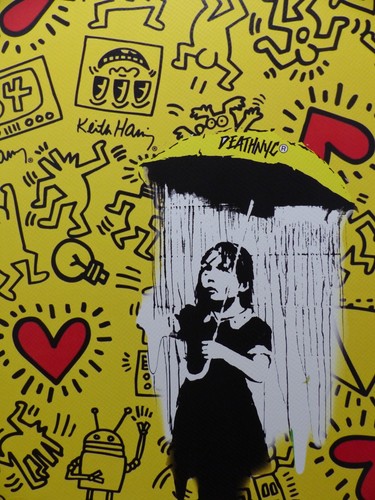 Death nyc gerahmt - death,